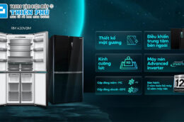 Tài chính 10 triệu có ngay chiếc tủ lạnh Casper cao cấp 430 Lít RM-430VBM