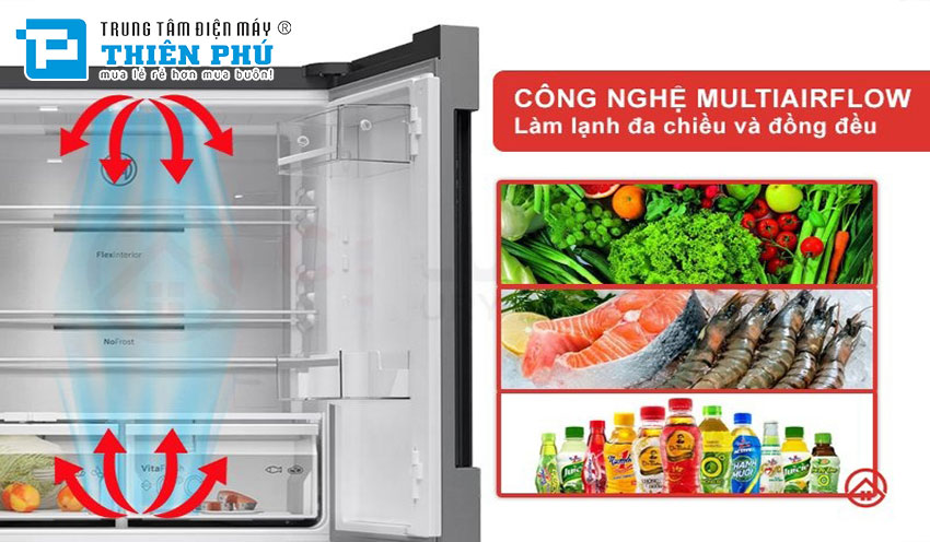 Đánh giá những công nghệ nổi bật của tủ lạnh Bosch 605 lít KFN96APEAG Serie 6