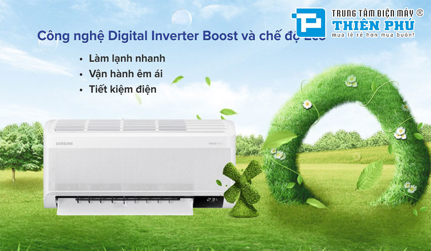 Những công nghệ làm lạnh làm lên tên tuổi của điều hòa Samsung inverter AR13CYHAAWKNSV