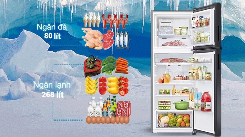 Bạn nên chọn mẫu tủ lạnh Samsung RT35CB56448CSV cho phòng bếp gia đình