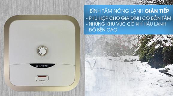 Gợi ý 3 model bình nóng lạnh Ariston 15 lít dùng cho gia đình có 2-3 thành viên