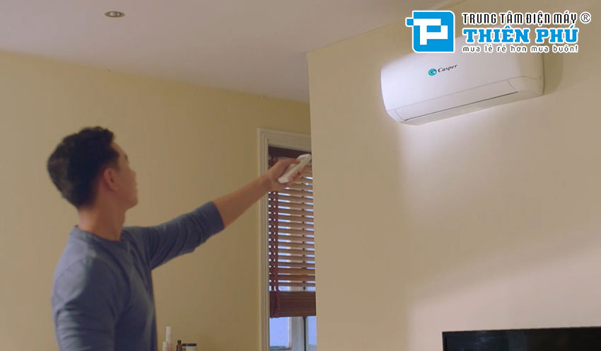 Tiết kiệm điện hiệu quả với công nghệ True Inverter trên điều hòa Casper GC-12IS35