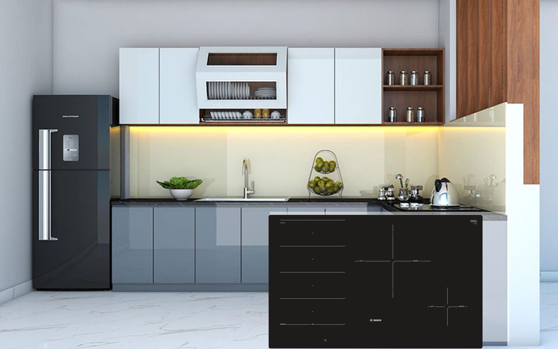 Bosch 4 vùng nấu dễ dàng vệ sinh