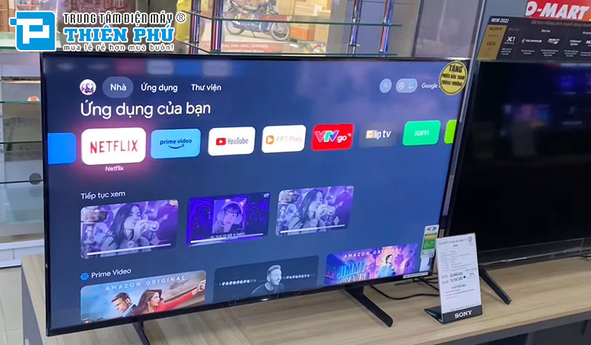 Google Tivi Sony 50 Inch 4K KD-50X80L: Trải nghiệm giải trí tuyệt vời tại gia đình