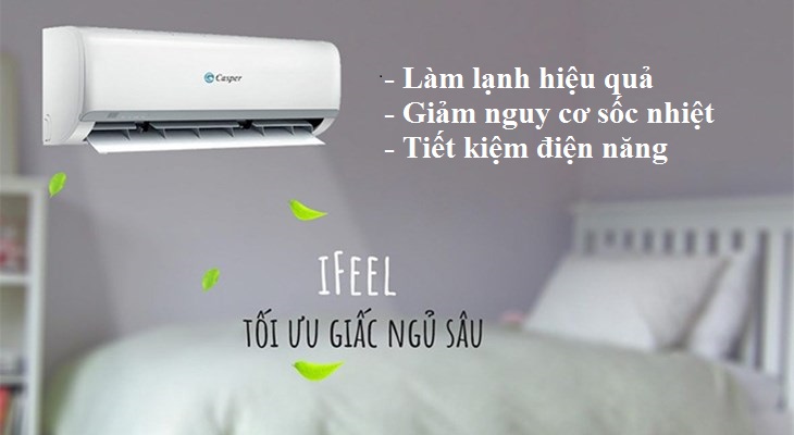 Tác dụng của chế độ I-Feel trên điều hòa Casper GSC-09IP25