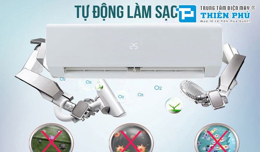 Đánh giá Điều Hòa LG 24000Btu 1 Chiều Inverter V24API1, có tốt??