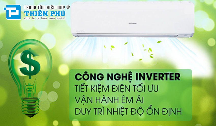 Lý do nên sắm Điều Hòa Mitsubishi 12000Btu 2 Chiều Inverter SRK35ZSPS-W5