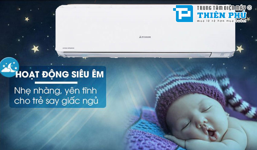 Lý do nên sắm Điều Hòa Mitsubishi 12000Btu 2 Chiều Inverter SRK35ZSPS-W5