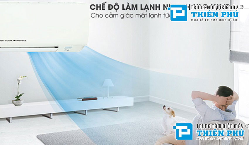 Tiết kiệm, làm lạnh nhanh cùng Điều Hòa Mitsubishi SRK12CT-S5?