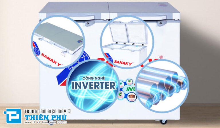 Những ưu điểm tuyệt vời mà tủ đông Sanaky 1 ngăn đông Inverter VH-2899A4K có được