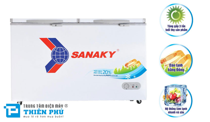 Tìm hiểu tủ đông Sanaky 1 ngăn đông 208 Lít VH-2599A1: Giải pháp lưu trữ thực phẩm hiệu quả