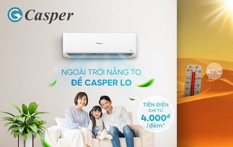 Đánh giá chung về điều hòa Casper 2 chiều GH-18IS35 dùng cho phòng dưới 30 m2