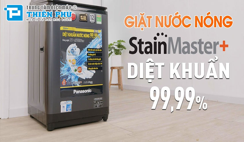 Máy giặt Panasonic 11,5Kg NA-FD115W3BV: Công nghệ hiện đại thu hút người dùng