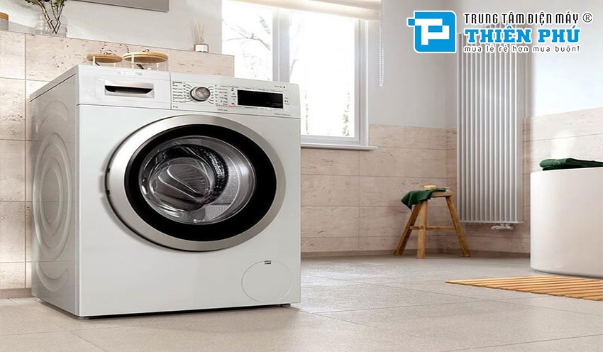 Lợi ích vượt trội của máy giặt Bosch 10Kg WAX32M40SG Serie 8 mang lại cho gia đình