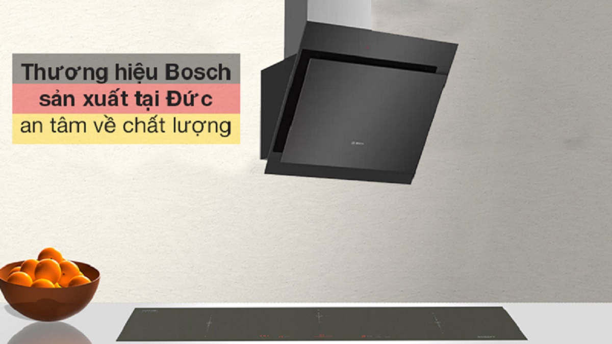 Thoải mái sáng tạo món ăn cùng Máy hút mùi Bosch DWK67CM60B 60 Cm?