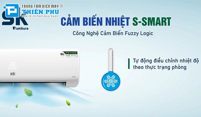 Đánh giá những lợi ích mà điều hòa Sumikura Inverter 12000BTU APS/APO-120/GOLD mang lại
