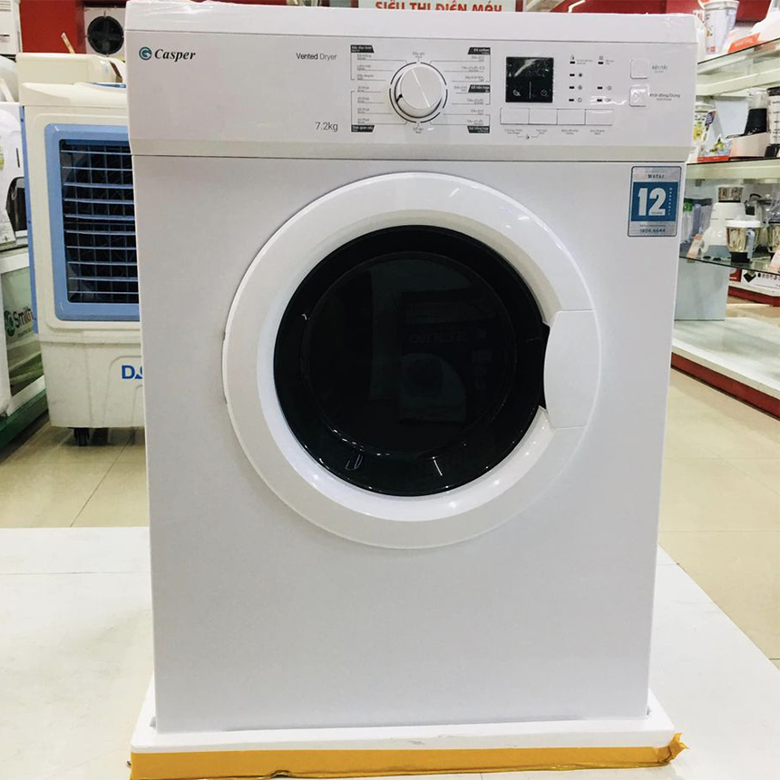 Máy sấy quần áo Casper 7.2kg TD-72VWD - lựa chọn phù hợp kinh tế người dùng