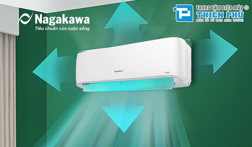 Đánh giá công nghệ hiện đại của điều hòa Nagakawa Inverter 1 chiều NIS-C12R2H11