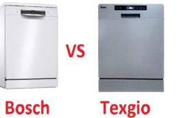 So sánh chất lượng máy rửa bát Bosch và máy rửa bát Texgio