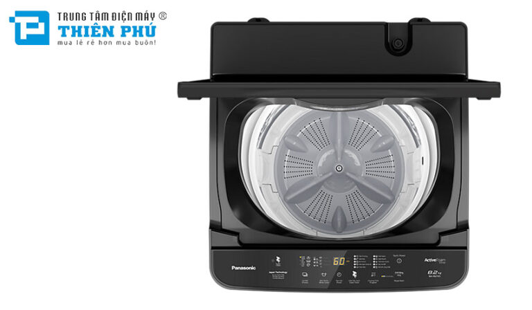 Máy giặt Panasonic lồng đứng NA-F82Y01DRV giặt sạch hiệu quả, tiết kiệm điện nước