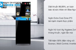 Tìm hiểu về tính năng và đánh giá tủ lạnh Panasonic Inverter 2 cánh NR-TL381VGMV