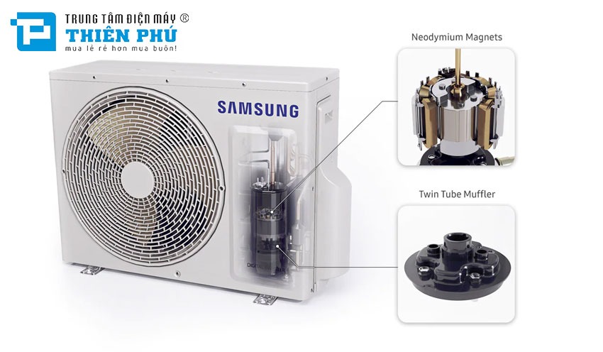 Không gian thoải mái mỗi ngày với điều hòa Samsung Inverter 2 chiều AR18ASHZAWKNSV