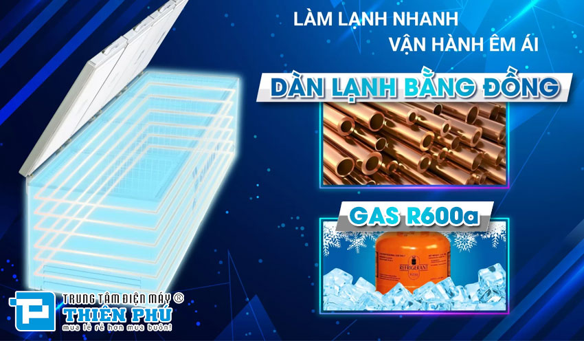 Tủ đông Sanaky 2000 lít 1 Ngăn Đông VH-2399HY