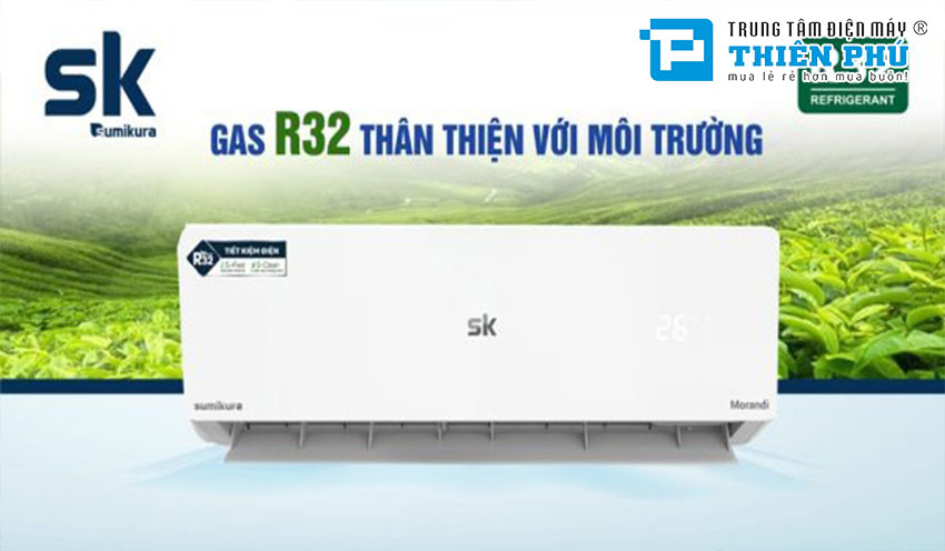 Điều hòa Sumikura 2 chiều 18000BTU APS/APO-H180/Morandi: Tận hưởng không gian lý tưởng