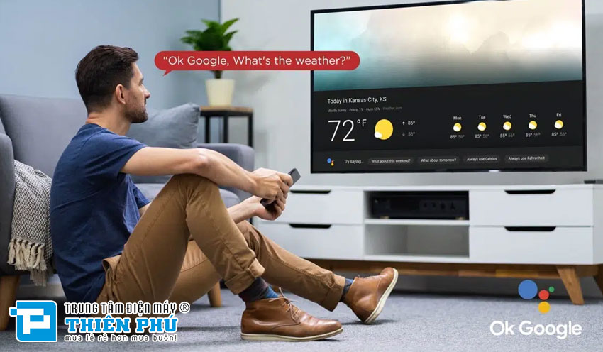 Google Tivi TCL 4K UHD 50 Inch 50P745