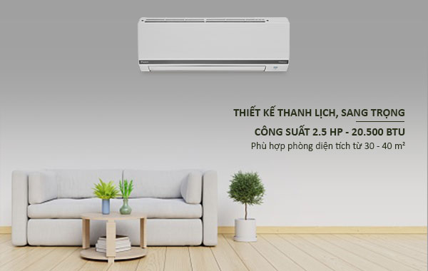 Điều hòa Daikin inverter FTKB60XVMV/RKB60X1VMV mang tới trải nghiệm thoải mái với không gian mát lạnh