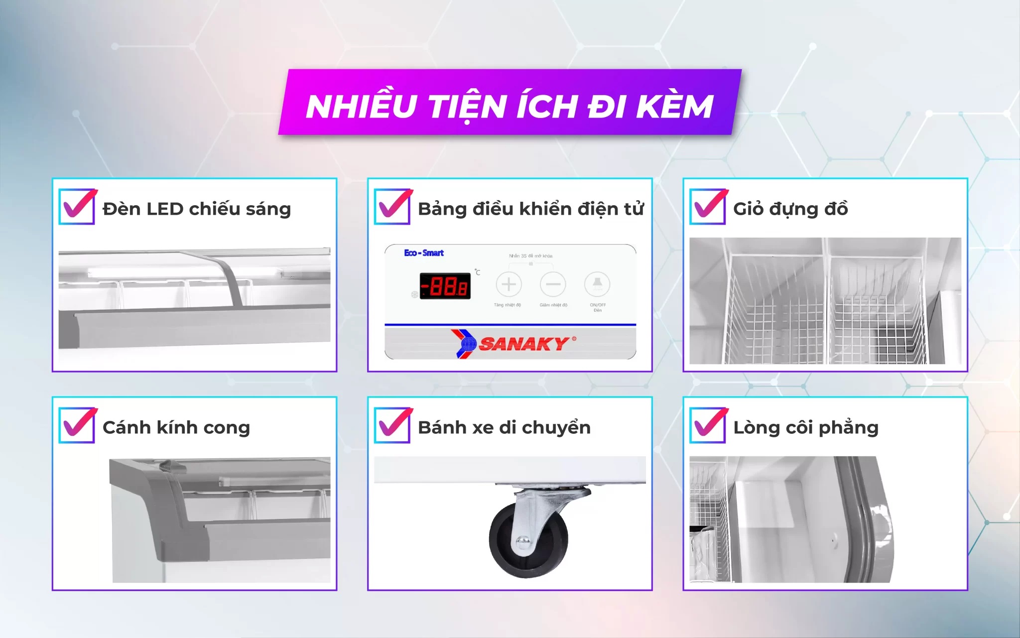 So sánh chi tiết về thương hiệu tủ đông Sanaky và tủ đông Funiki