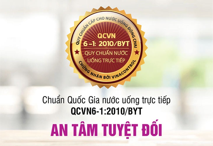 Nước sau lọc đạt chuẩn nước uống quốc gia