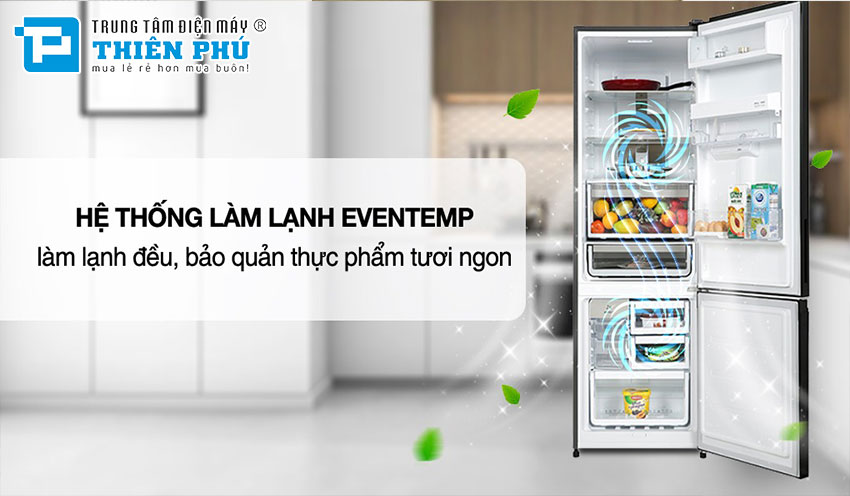 Tủ lạnh Electrolux 2 cánh 335 lít EBB3762K-H: Đối tác hoàn hảo cho việc bảo quản thực phẩm