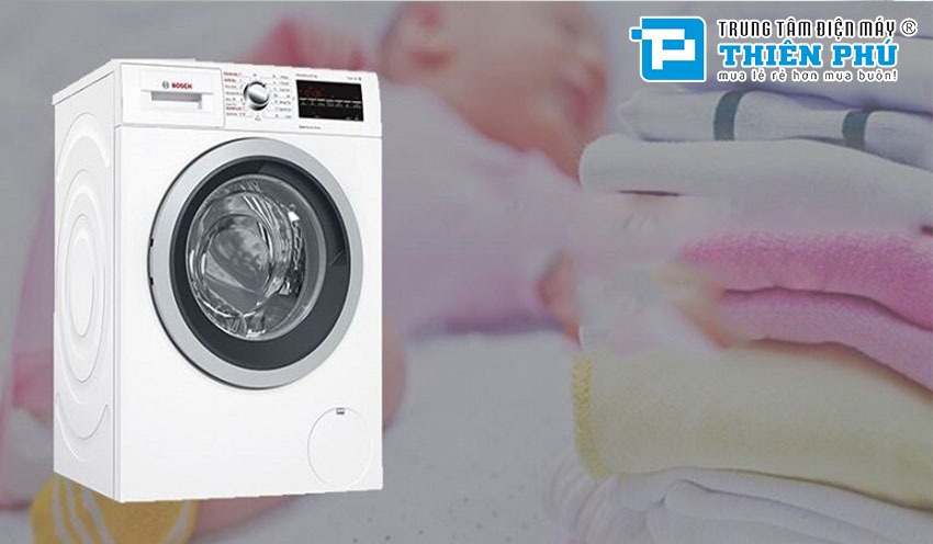 Lợi ích vượt trội của máy giặt Bosch 10Kg WAX32M40SG Serie 8 mang lại cho gia đình