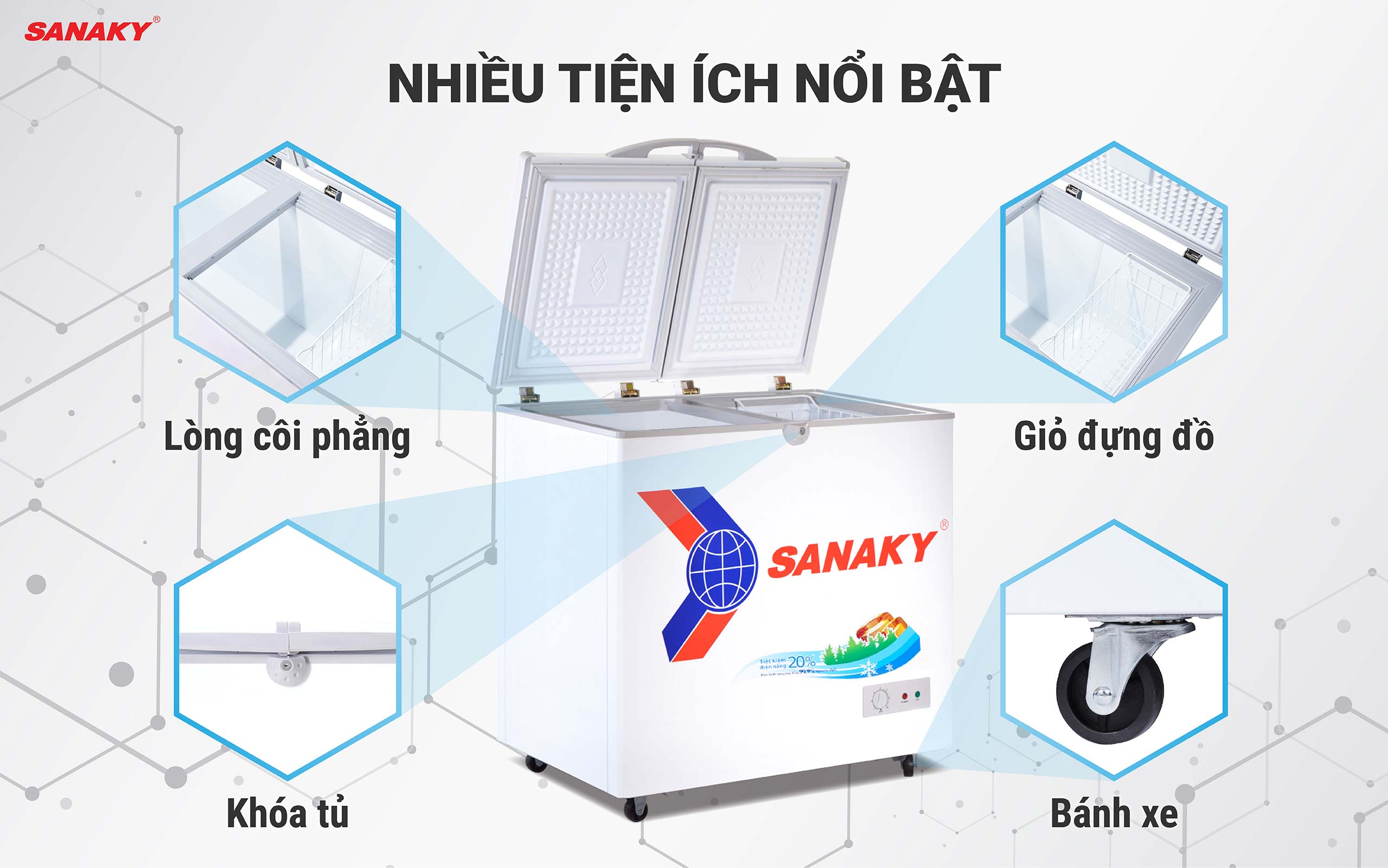 Phân tích chi tiết về ưu nhược điểm của tủ đông Sanaky VH-2599A1