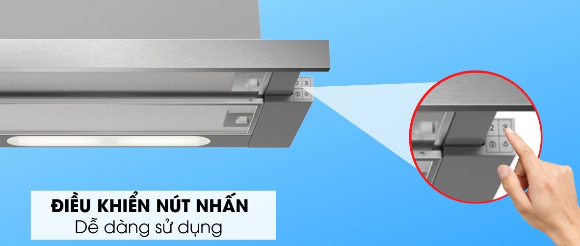 Review ưu điểm của máy hút mùi Bosch DHI623GSG Serie 4