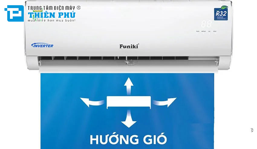 Tận hưởng không gian mát lạnh cùng gia đình với điều hòa Funiki Inverter 2 chiều HIH18TMU