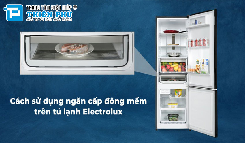 Bí quyết sử dụng ngăn cấp đông mềm trên tủ lạnh Electrolux cho hiệu suất tối ưu
