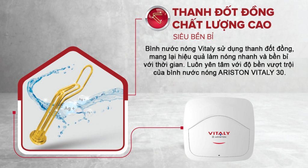 Tìm hiểu TOP bình nóng lạnh Ariston phù hợp với gia đình ít thành viên