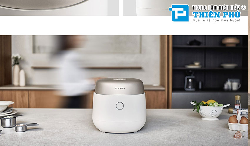 Nồi Cơm Điện Cao Tần Áp Suất Kép Cuckoo CRP-NHTR0610FT 1.08 Lít