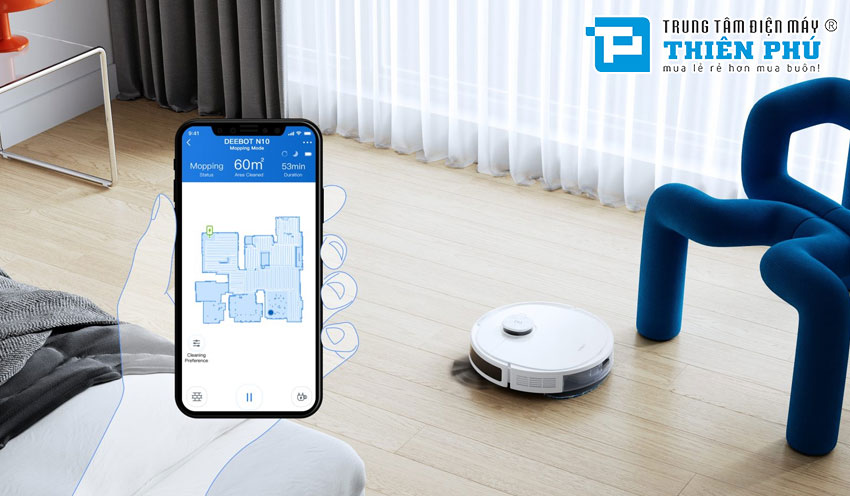 Robot Hút Bụi Ecovacs Deebot N10