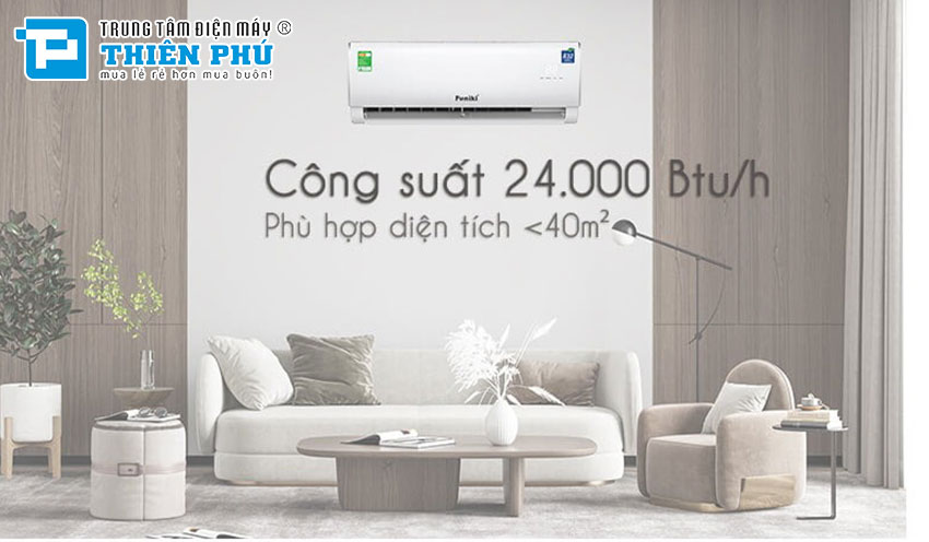 Vì sao điều hòa Funiki 1 chiều 24000BTU HSC24TMU lại là siêu phẩm làm mát không gian