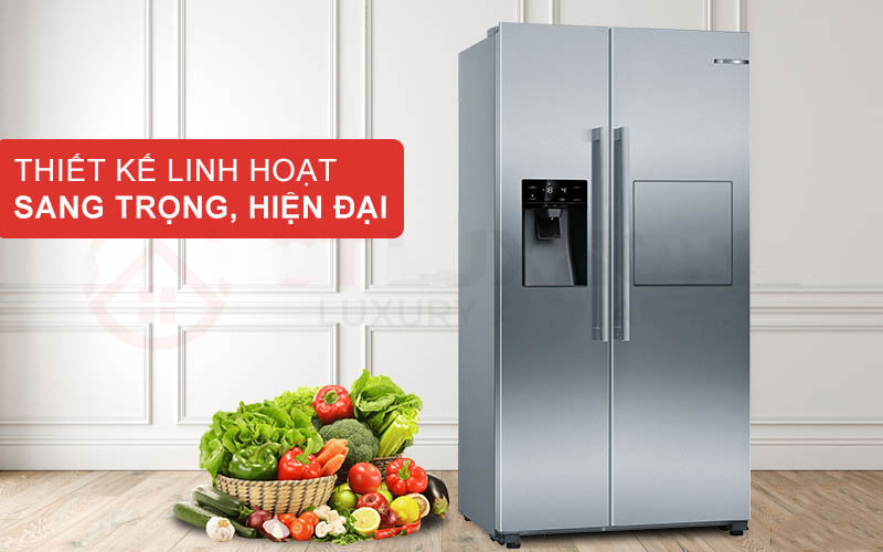 Những lưu ý dành cho bạn trước khi mua tủ lạnh tủ lạnh Bosch side by side 560 lít KAG93AIEPG serie 6