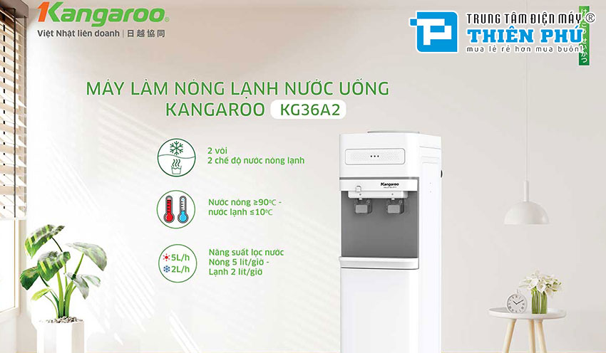 Cây Nước Nóng Lạnh Kangaroo KG36A2