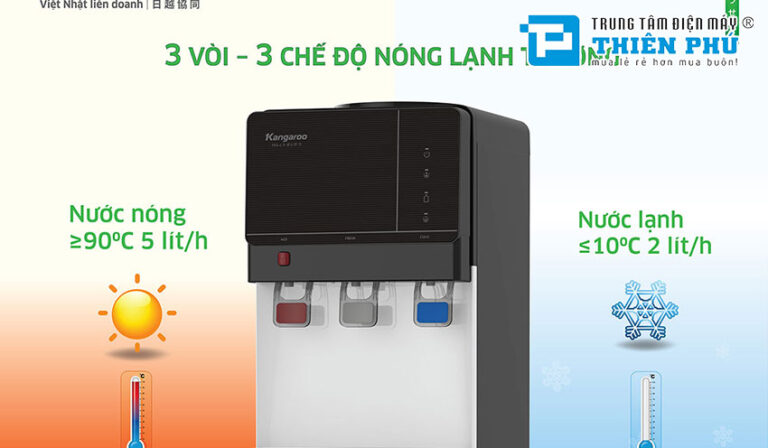 Cùng điểm qua một số đặc điểm đáng chú ý trên cây nước nóng lạnh Kangaroo KG64A3 mang lại