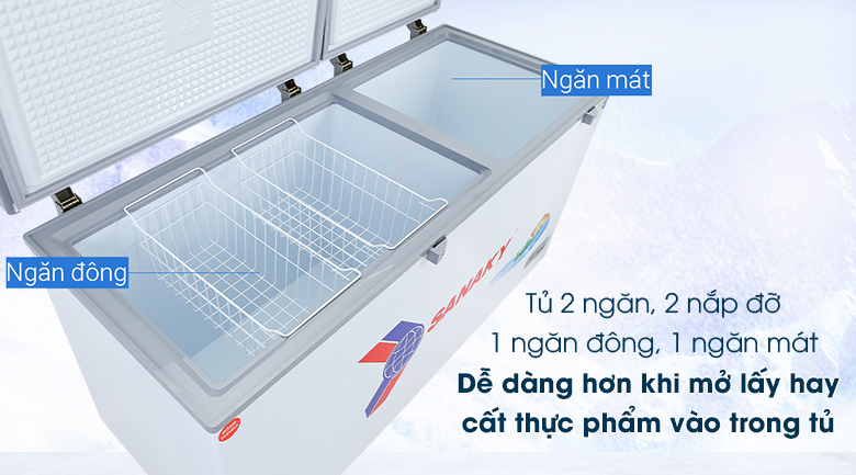 Tủ đông Sanaky VH-6699W1 có tốt không? Hướng dẫn sử dụng và bảo quản tủ đông bền bỉ