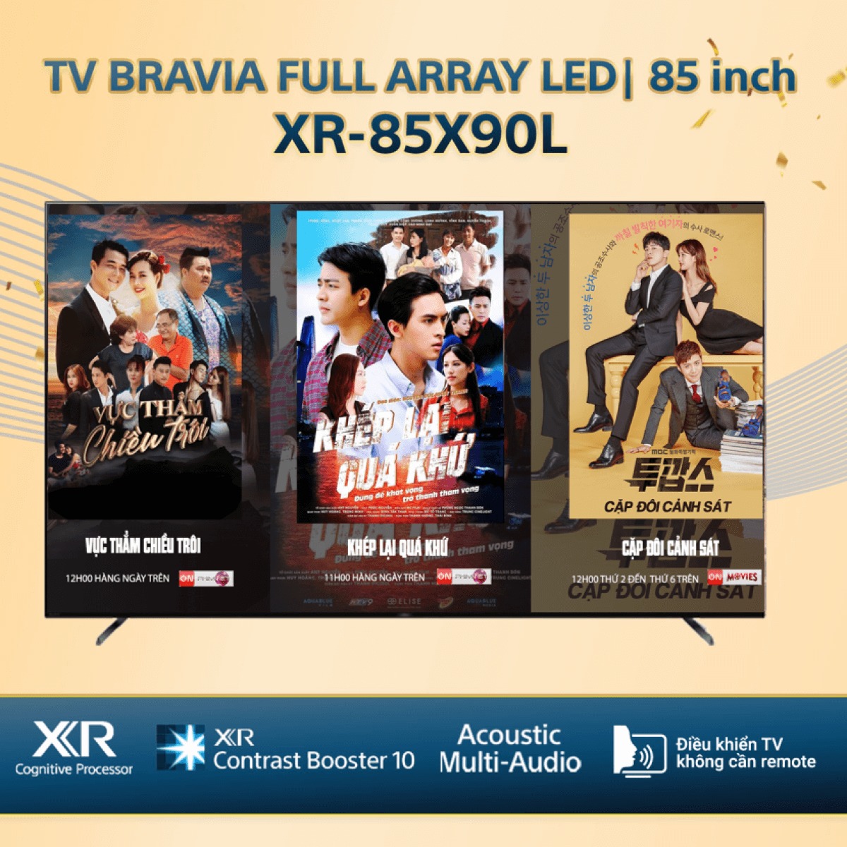 Đánh giá trải nghiệm âm thanh trên Google Tivi Sony 4K 85 Inch XR-85X90L