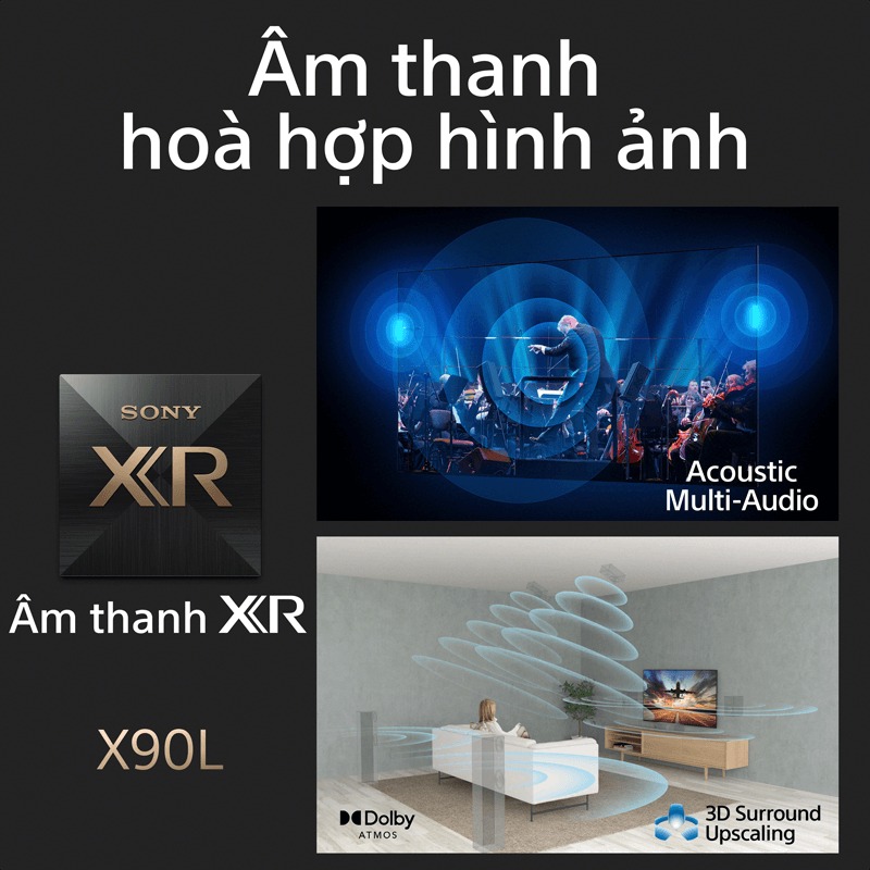 Đánh giá trải nghiệm âm thanh trên Google Tivi Sony 4K 85 Inch XR-85X90L