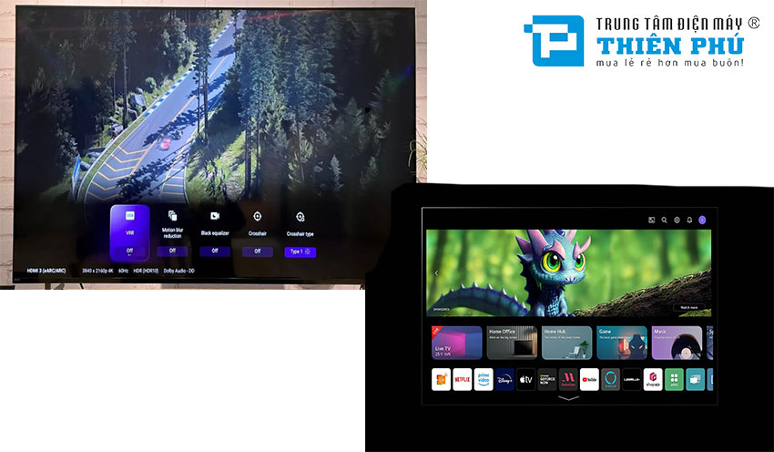 So sánh chất lượng của tivi Sony OLED XR-65A95L và tivi LG OLED OLED65A3PSA