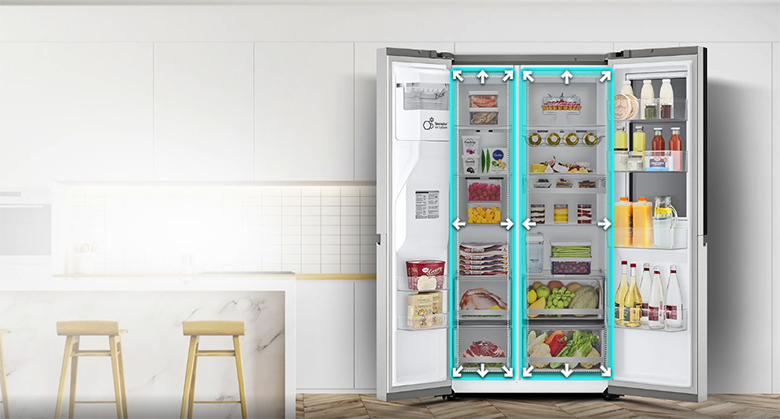 Lý do mà bạn nên mua tủ lạnh LG Side By Side GR-X257BG